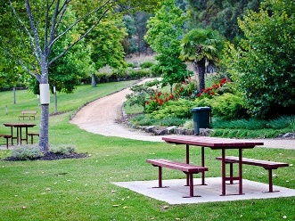 A public park. 